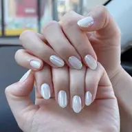 ヘイリー風ミラーネイル