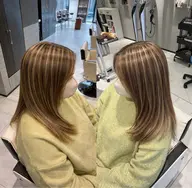 白髪ハイライト+フルカラー+ハホニコトリートメント