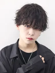 【💫初めての方でも安心💫】🔰似合わせメンズカット＋シャドウパーマ🌸初回30%off🌸