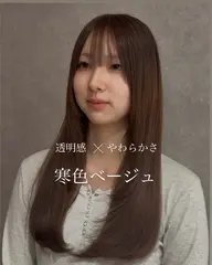 【人気急上昇🔥】韓国風くすみブルー・グレージュカラー