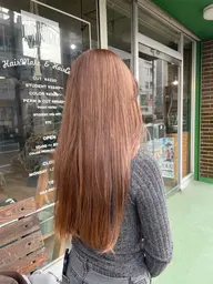 【平日限定】ブリーチWカラー＋（3stepトリートメントorヘッドスパ）＋前髪カット