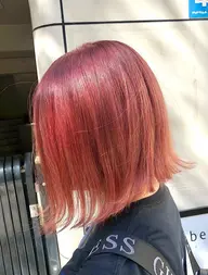 《ブリーチ後2ヶ月以内再来クーポン》カット+カラー＋ケアブリーチ🍎