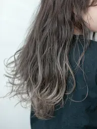 バレイヤージュグラデーション(トリートメント付) ※予約リクエストでご希望の日にち相談下さい。[ヘアカラー/ダブルカラー