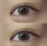 美眉スタイリング＆ケラチンラッシュリフト【予約リクエスト必須】【練習モデル】