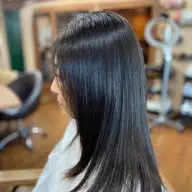 ✨カット&ツヤツヤストレート&トリートメント✨最小限のダメージで理想のサラサラストレートヘアに　　メンズOK