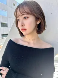 ✂︎カットメニュー✂︎ ボブカット+オリジナルトリートメント+炭酸SPA🤍韓国ボブ/タンバルモリ/タッセルボブ🤍