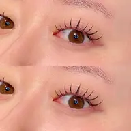 【🪐やりすぎないちょうどいい可愛さ🪐】フラットラッシュ100本+コーティング(オフ込み)LED変更⏩+¥1,650