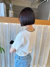 【新規👀】カット+透明感カラー+4stepトリートメント🫧