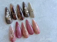 （ケア、オフ込）チップ長さ出し10本💖🫧パーツ、アートつけ放題🩰🎨✨   アプレ変更可 （＋2200）