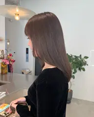 【ブリーチなし】肌が明るく見えるダブルカラー+トリートメント