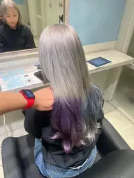 ブリーチ2回トリプルカラー🩷