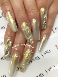 オフ込み【ジェルチップよる長さ出し】持ち込みデザイン・つけ放題210分