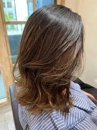 ⭐️定番メニュー⭐️潤い艶カラー(リタッチ)+カット(白髪染め可)