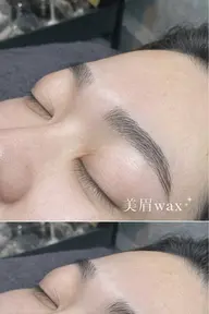 🫧美眉Wax＋間引き（毛量調整・ナチュラル仕上げ）　メンズ⭕️⚠️補足必ず確認‼️