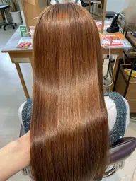 透明感カラー&似合わせカット※長さによってはロング料金がかかります。