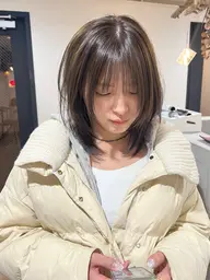 【🌱抜け感とこなれ感】小顔魅せカット