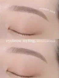 アイブロウワックス（ストレート）練習モデル