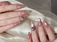 【チップスカルプ】長さ出し★300色ワンカラー/マグネット+無料パーツ2個(パーツ自由選べる)¥10990 → 8990