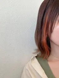 🫧抜け感プラス🫧インナーカラー＋トリートメント