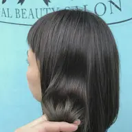 【毎日のお手入れを楽に🫧】カット+縮毛矯正+卵殻膜TR