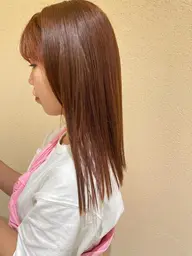 🧡オレンジブラウン🧡➕最高級トリートメント（オージュア）🍯