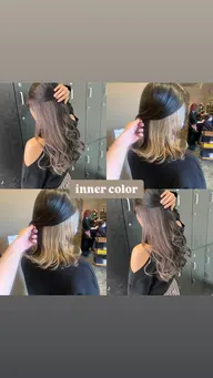 🌸春休み限定🌸✨インナーカラー✨