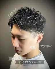 カット（ショートのみ）＋形状記憶パーマ（アイロンパーマ）