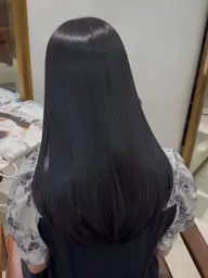 縮毛矯正+髪質改善トリートメント