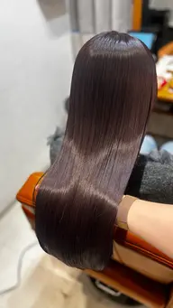 【酸熱融合型⁂髪質改善】カット＋METEO＋オッジィオット10step