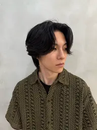 【U27🌟】 メンズウルフカット🐺＋ケアトリートメント🧴🫧（シャンプーブロー込み🌬️）