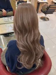 カット＋ブリーチありダブルカラー＋トリートメント