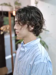 3.4回目の方クーポン🌿【🌀ダメージレスに🌀】カット＋パーマ＋ケアトリートメント🌿