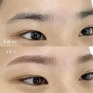 《黄金比×最新トレンド💠》美眉アイブロウWAX (メイク込) ¥4100