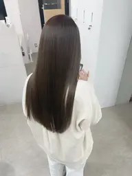 🧃人気Ｎｏ．1🧃目指せ艶髪✨超音波アイロン無料✨+4step TOKIOトリートメント+メンテカット+美髪カラー