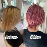 【人気NO.1◝☆ 】カット➕ブリーチ+➕カラー➕Aujuaトリートメント