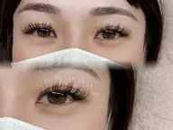 眉毛ワックス脱毛＆まつ毛パーマ＆ポイントエクステ同日施術⭐︎【ワンホン/羽エク/キャンドルラッシュ】