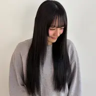 🩰黒染めしない透明感️🫧地毛風トーンダウンカラー（プチトリートメント付き）
