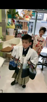 七五三着付け5歳