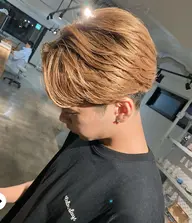 ☀️メンズカット+ブリーチ無しカラー☀️ダメージ補修トリートメント