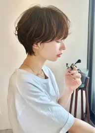 13日【ショート＋ボブスタイル限定✂️】【すぐ予約不可❗️】【動画撮影有り！】似合わせカット＋パーマ＋TR✨20時半