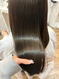 毛先整えカット+ダメージレス縮毛矯正+トリートメント