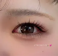 上下まつ毛パーマ🤍