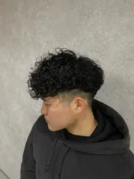 メンズカット＋スペインカール