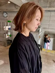 白髪に悩む女性はこちら！カット・カラーで艶髪/最初から最後まで1人が担当✂️ボブ➕500円L1000円、LL4000円