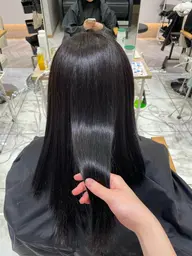 【U24】就職前暗染めカラー🖤.*･ﾟ