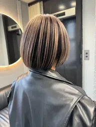 「さり気ないハイトーンに🫧」インナーブリーチ➕オンカラー➕2stepトリートメント