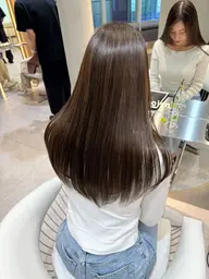 【艶髪カラー➕ReFa ファインバブル】頭皮ケア✖️色持ちUP✨スタイリング付き✨