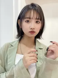 【暑くなる前に☀️‼️】重すぎないボブ🌷➕シースルーバング🩵kawaiiを叶えます"(∩>⩊<∩)"♡