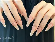 研修コース　【チップ長さだし、シンプルワンカラー/キラキララメグラデション