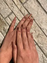 【ロングラメグラデーション￥8200】